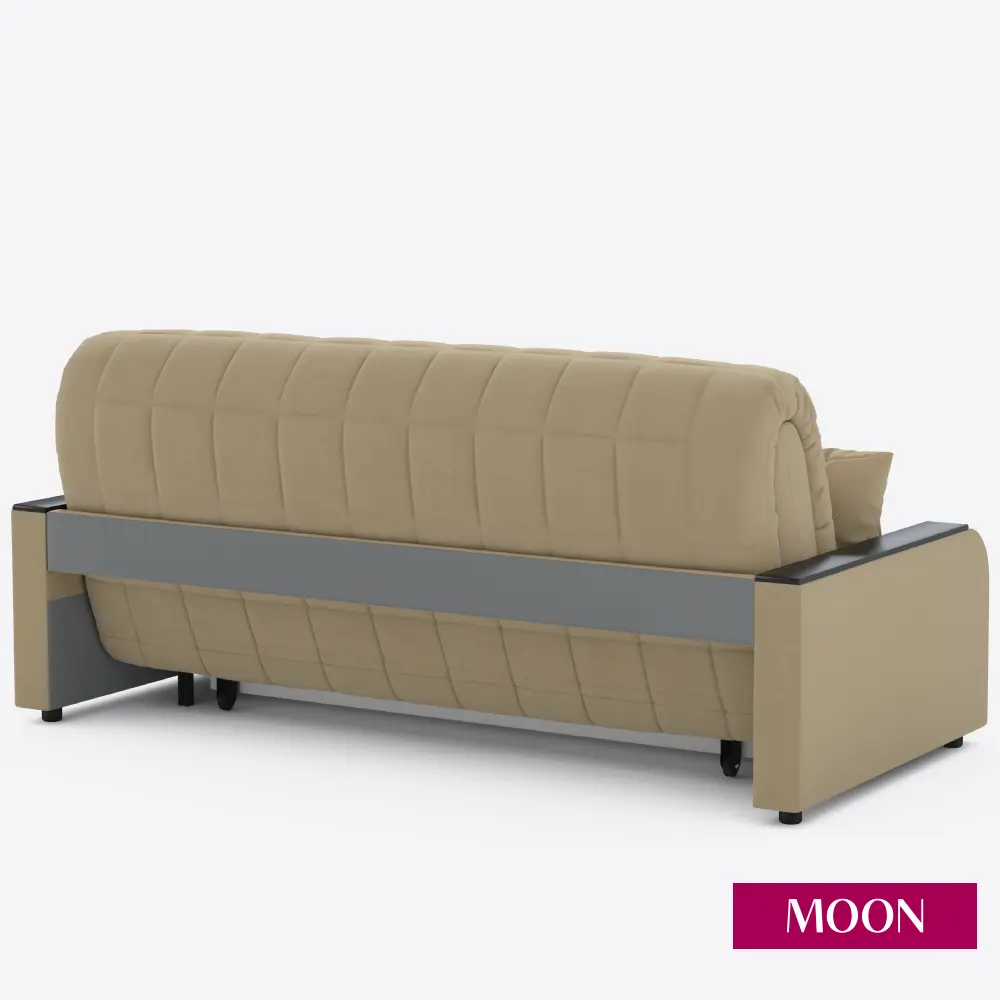 Фото 18 Диван раскладной Moon family 044 183x90x104 см велюр цвет бежевый