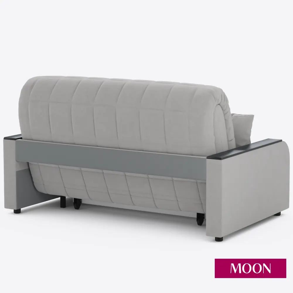 Фото 18 Диван раскладной Moon family 044 143x90x104 см велюр цвет светло-серый