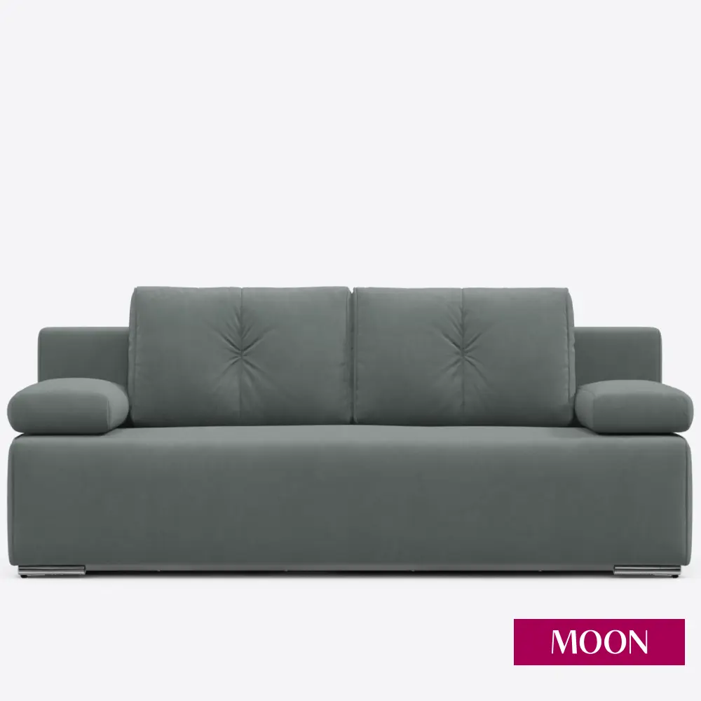 Фото 7 Диван раскладной Moon family 043 205x88x91 см велюр цвет серый Фото 7 Диван раскладной Moon family 043 205x88x91 см велюр цвет серый