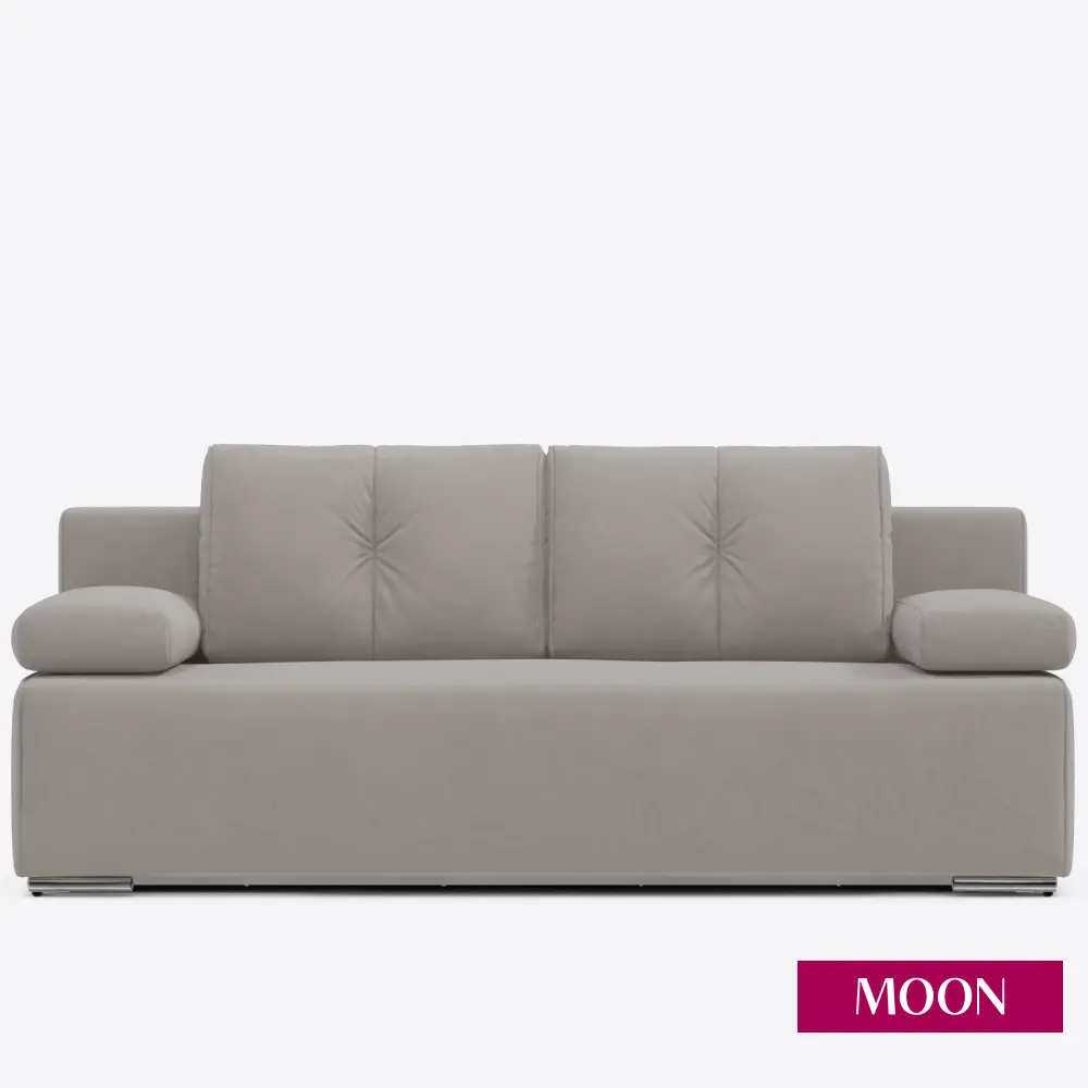 Фото 8 Диван раскладной Moon family 043 205x88x91 см велюр цвет бежевый Фото 8 Диван раскладной Moon family 043 205x88x91 см велюр цвет бежевый