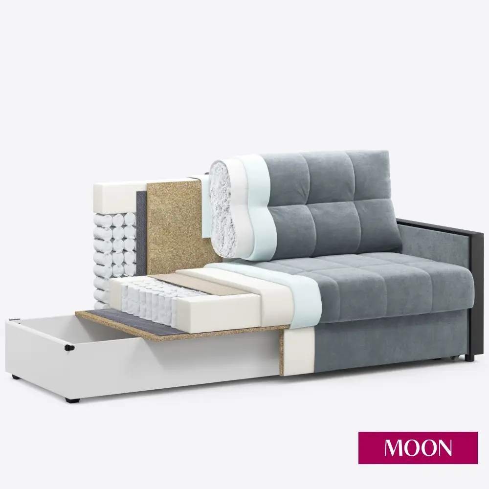 Фото 15 Диван раскладной Moon family 135 219x92x107 см велюр цвет бежевый Фото 15 Диван раскладной Moon family 135 219x92x107 см велюр цвет бежевый