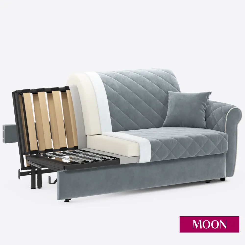 Фото 13 Диван раскладной Moon family 123 199x90x104 см велюр цвет бирюзовый Фото 13 Диван раскладной Moon family 123 199x90x104 см велюр цвет бирюзовый