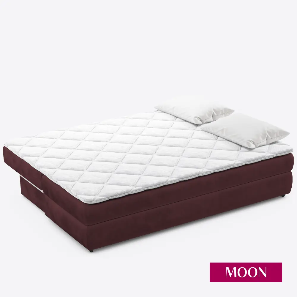 Фото 13 Диван раскладной Moon family 074 205x94x102 см шенилл цвет бордовый