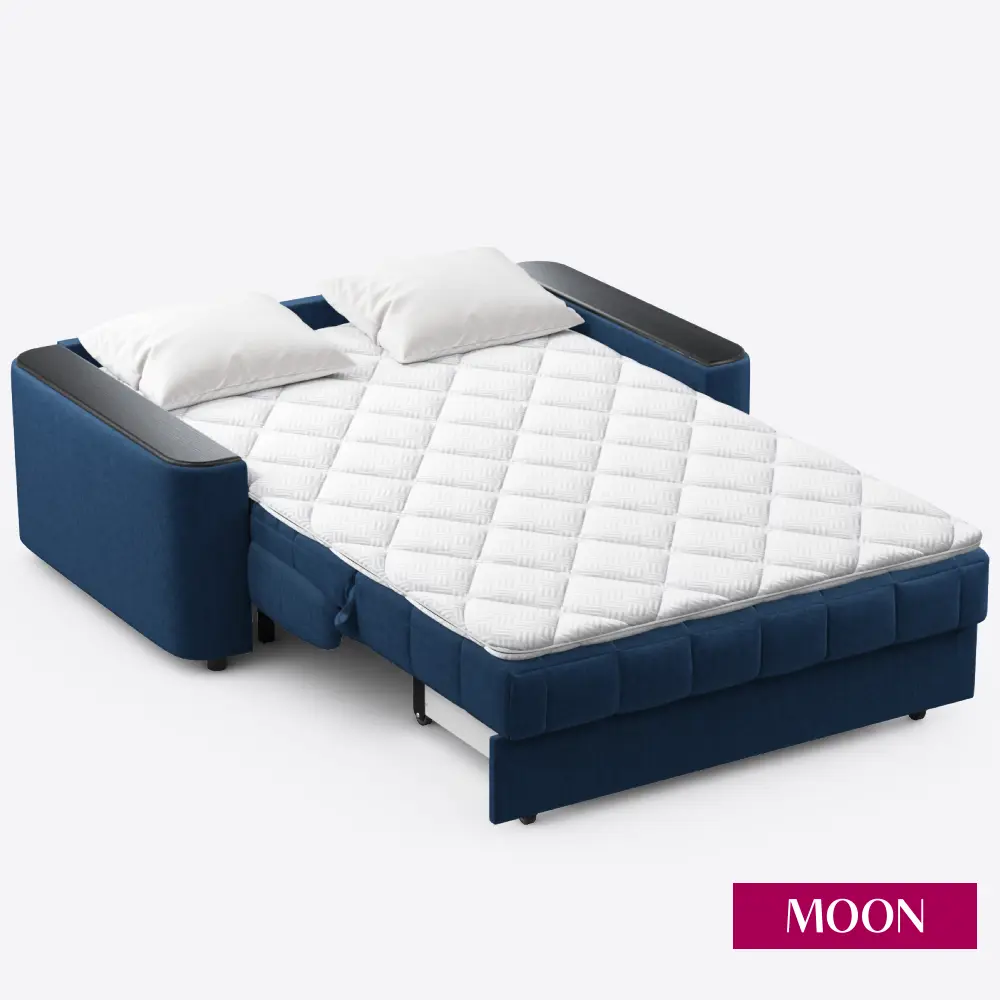 Фото 10 Диван раскладной Moon family 018 153x90x104 см велюр цвет сапфировый Фото 10 Диван раскладной Moon family 018 153x90x104 см велюр цвет сапфировый