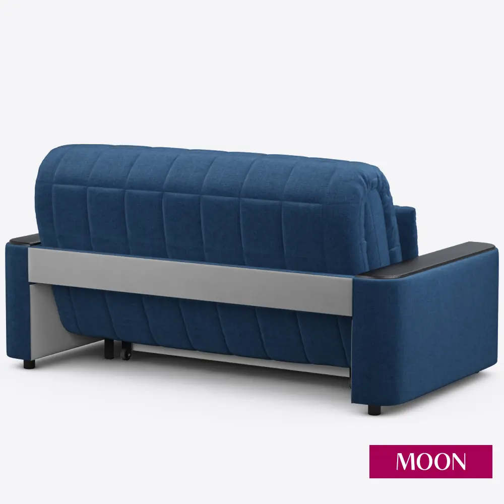 Фото 12 Диван раскладной Moon family 018 173x90x104 см велюр цвет сапфировый
