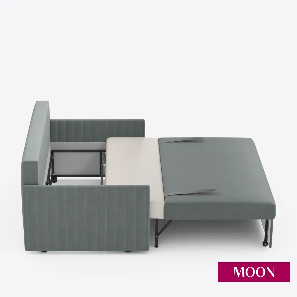 Фото 11 Диван раскладной Moon family 191 151x88x101 см велюр цвет серый Фото 11 Диван раскладной Moon family 191 151x88x101 см велюр цвет серый