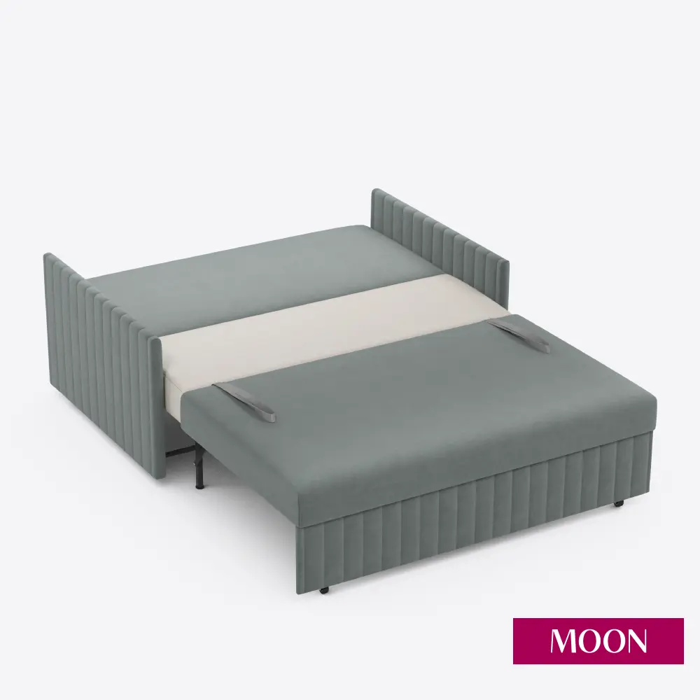Фото 9 Диван раскладной Moon family 191 151x88x101 см велюр цвет серый Фото 9 Диван раскладной Moon family 191 151x88x101 см велюр цвет серый
