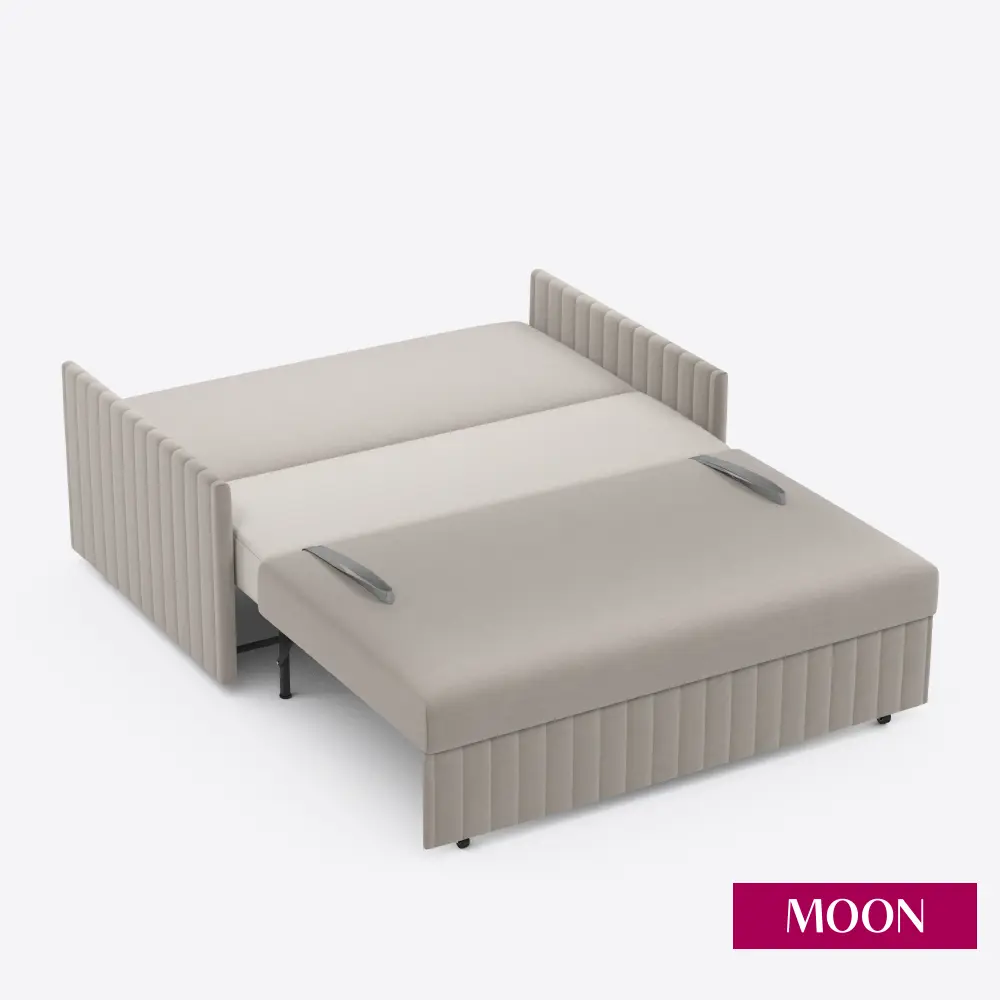 Фото 9 Диван раскладной Moon family 191 151x88x101 см велюр цвет бежевый Фото 9 Диван раскладной Moon family 191 151x88x101 см велюр цвет бежевый