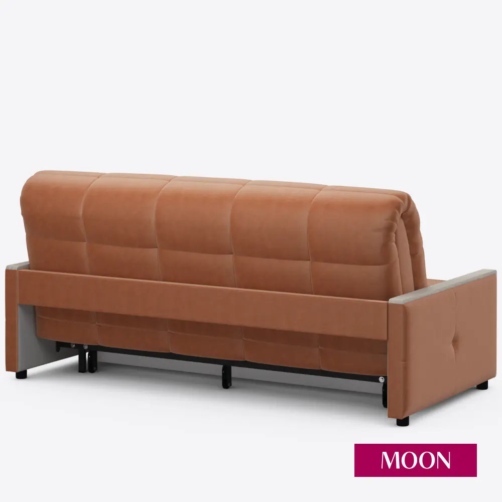 Фото 17 Диван раскладной Moon family 125 179x90x104 см велюр цвет оранжевый Фото 17 Диван раскладной Moon family 125 179x90x104 см велюр цвет оранжевый