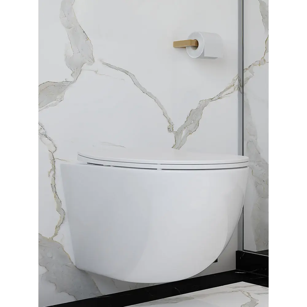 Фото 11 Комплект инсталляции Grohe Black 35с клавишей LEON пластик хром глянцевый и унитаз подвесной 48x36 ADT Pro Vortex Торнадо микролифт белый глянцевый Фото 11 Комплект инсталляции Grohe Black 35с клавишей LEON пластик хром глянцевый и унитаз подвесной 48x36 ADT Pro Vortex Торнадо микролифт белый глянцевый