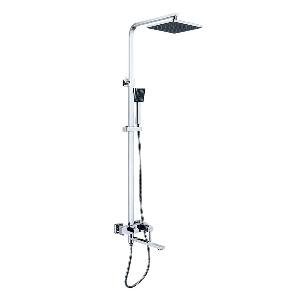 Фото 2 Душевая стойка Lemark LM7004CS 1 режим цвет хром Фото 2 Душевая стойка Lemark LM7004CS 1 режим цвет хром