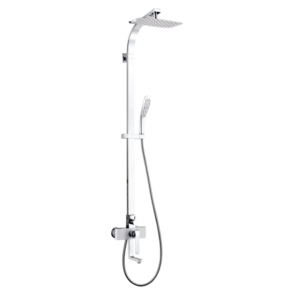 Фото Душевая стойка lemark Melange LM4962CW Фото Душевая стойка lemark Melange LM4962CW