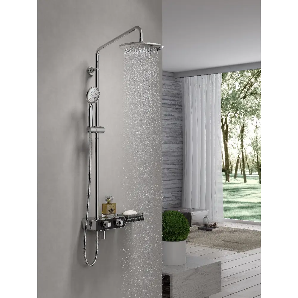 Фото 4 Душевая стойка lemark Tropic LM7009C Фото 4 Душевая стойка lemark Tropic LM7009C