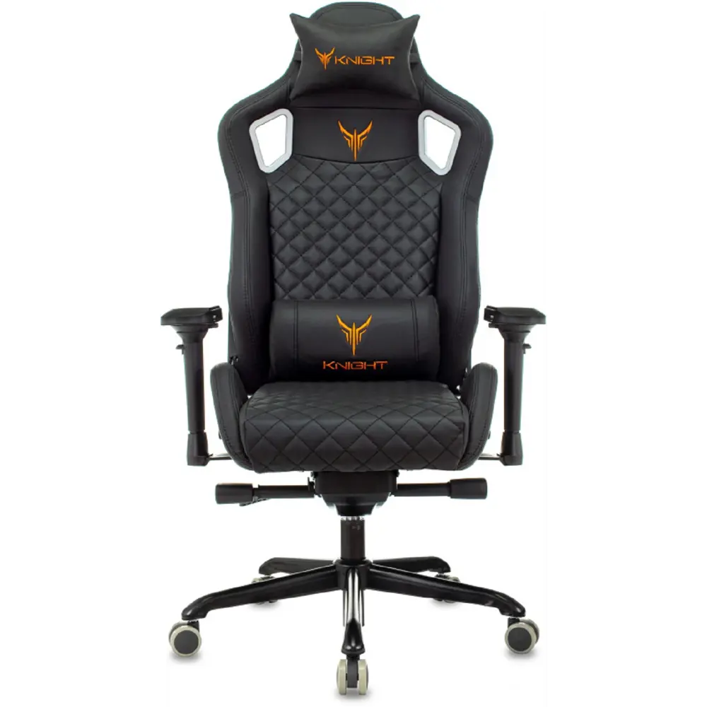 Фото Кресло игровое Knight Titan 54x132x87 см эко кожа цвет черный Фото Кресло игровое Knight Titan 54x132x87 см эко кожа цвет черный