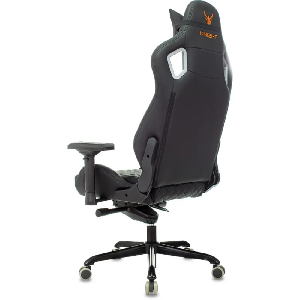 Фото 4 Кресло игровое Knight Titan 54x132x87 см эко кожа цвет черный Фото 4 Кресло игровое Knight Titan 54x132x87 см эко кожа цвет черный