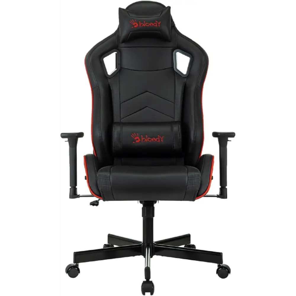 Фото Кресло игровое A4tech A4Tech Bloody GC-840 54x126x88 см сетка цвет черный Фото Кресло игровое A4tech A4Tech Bloody GC-840 54x126x88 см сетка цвет черный
