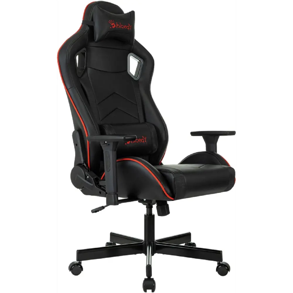 Фото 2 Кресло игровое A4tech A4Tech Bloody GC-840 54x126x88 см сетка цвет черный Фото 2 Кресло игровое A4tech A4Tech Bloody GC-840 54x126x88 см сетка цвет черный
