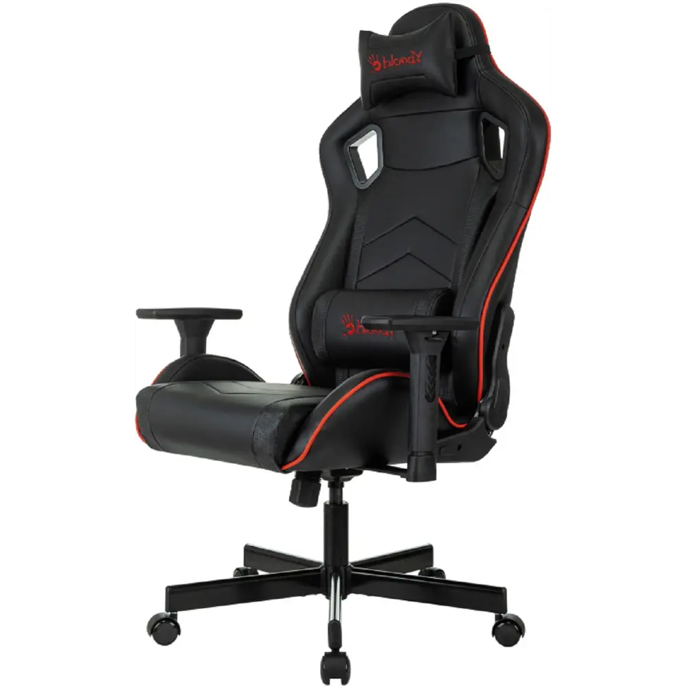 Фото 3 Кресло игровое A4tech A4Tech Bloody GC-840 54x126x88 см сетка цвет черный Фото 3 Кресло игровое A4tech A4Tech Bloody GC-840 54x126x88 см сетка цвет черный