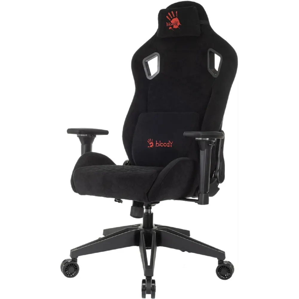Фото 3 Кресло игровое A4tech Bloody GC-775 54x127x90 см ткань цвет черный Фото 3 Кресло игровое A4tech Bloody GC-775 54x127x90 см ткань цвет черный