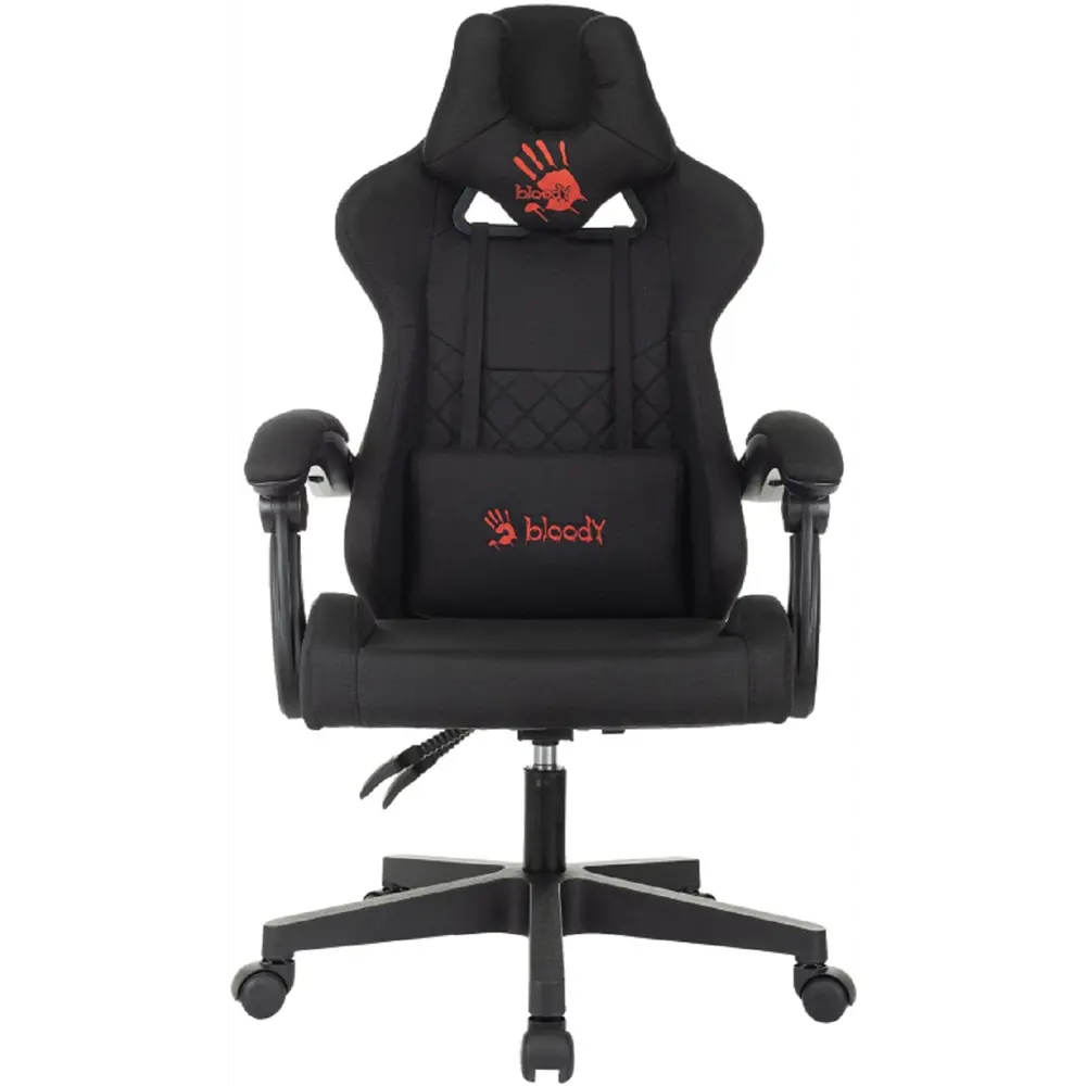 Фото Кресло игровое A4tech Bloody GC-170 49x114x80 см ткань цвет черный Фото Кресло игровое A4tech Bloody GC-170 49x114x80 см ткань цвет черный
