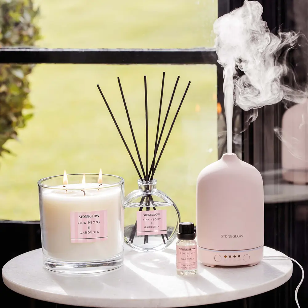 Фото 5 Аромадиффузор Stoneglow 120 мл Пион, Гардения Фото 5 Аромадиффузор Stoneglow 120 мл Пион, Гардения