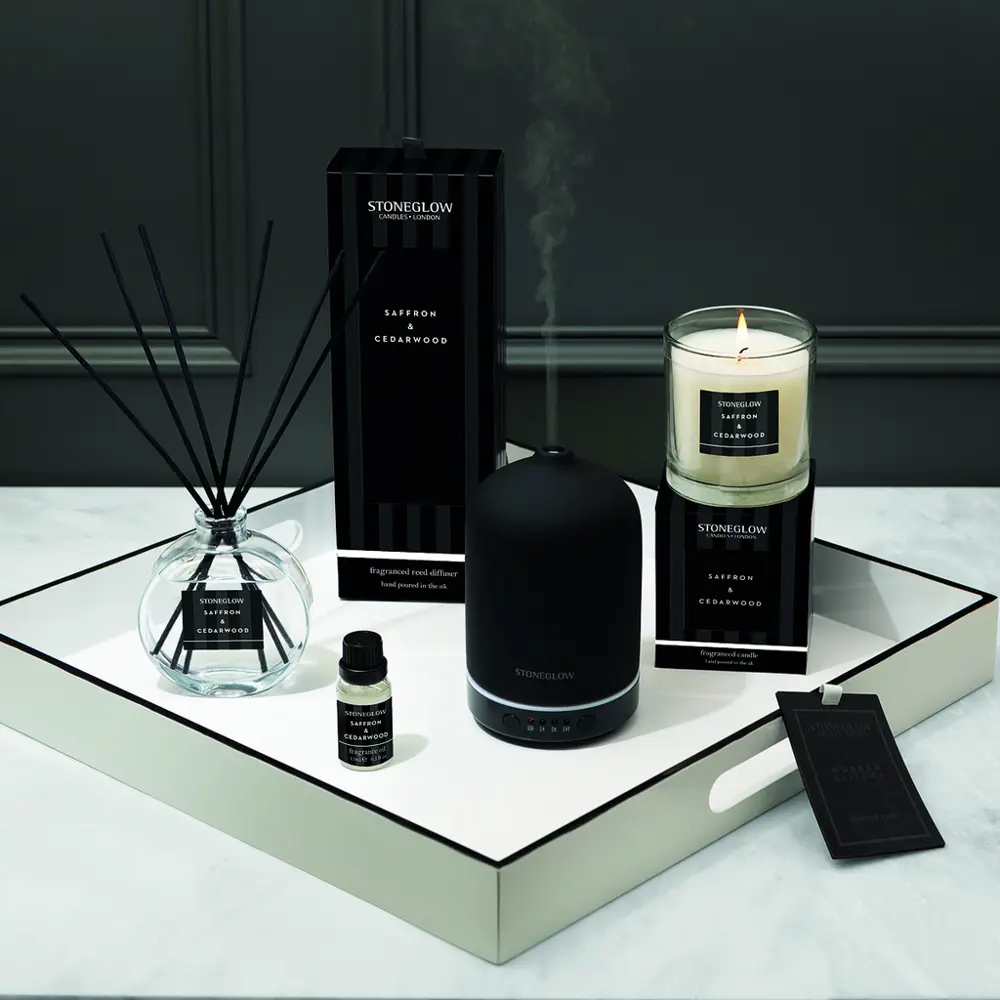 Фото 5 Аромадиффузор Stoneglow 120 мл Шафран, Кедр Фото 5 Аромадиффузор Stoneglow 120 мл Шафран, Кедр