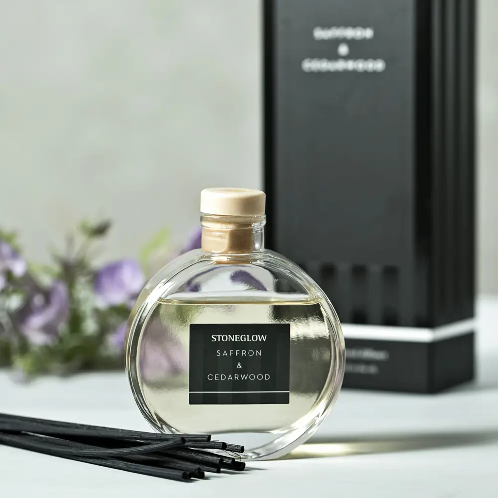 Фото 4 Аромадиффузор Stoneglow 120 мл Шафран, Кедр Фото 4 Аромадиффузор Stoneglow 120 мл Шафран, Кедр