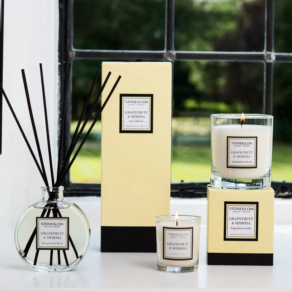 Фото 3 Аромадиффузор Stoneglow 460 мл Грейпфрут, Мимоза Фото 3 Аромадиффузор Stoneglow 460 мл Грейпфрут, Мимоза