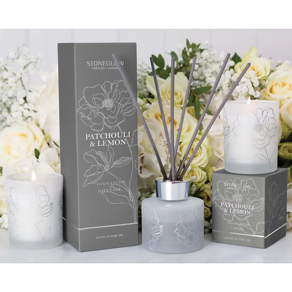 Фото 4 Аромадиффузор Stoneglow 120 мл Пачули, лимон Фото 4 Аромадиффузор Stoneglow 120 мл Пачули, лимон