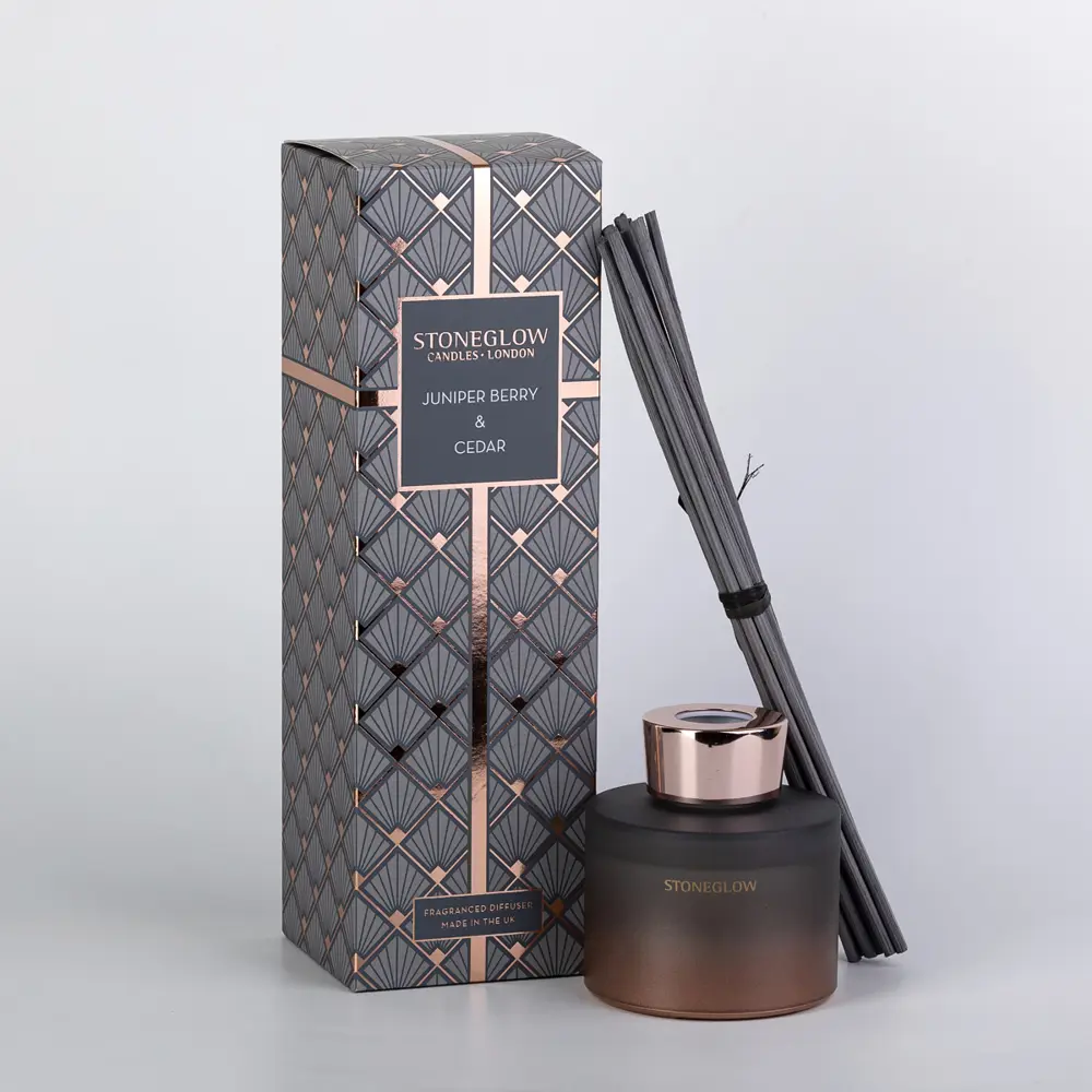 Фото Аромадиффузор Stoneglow 120 мл Ягоды можжевельника, Кедр Фото Аромадиффузор Stoneglow 120 мл Ягоды можжевельника, Кедр