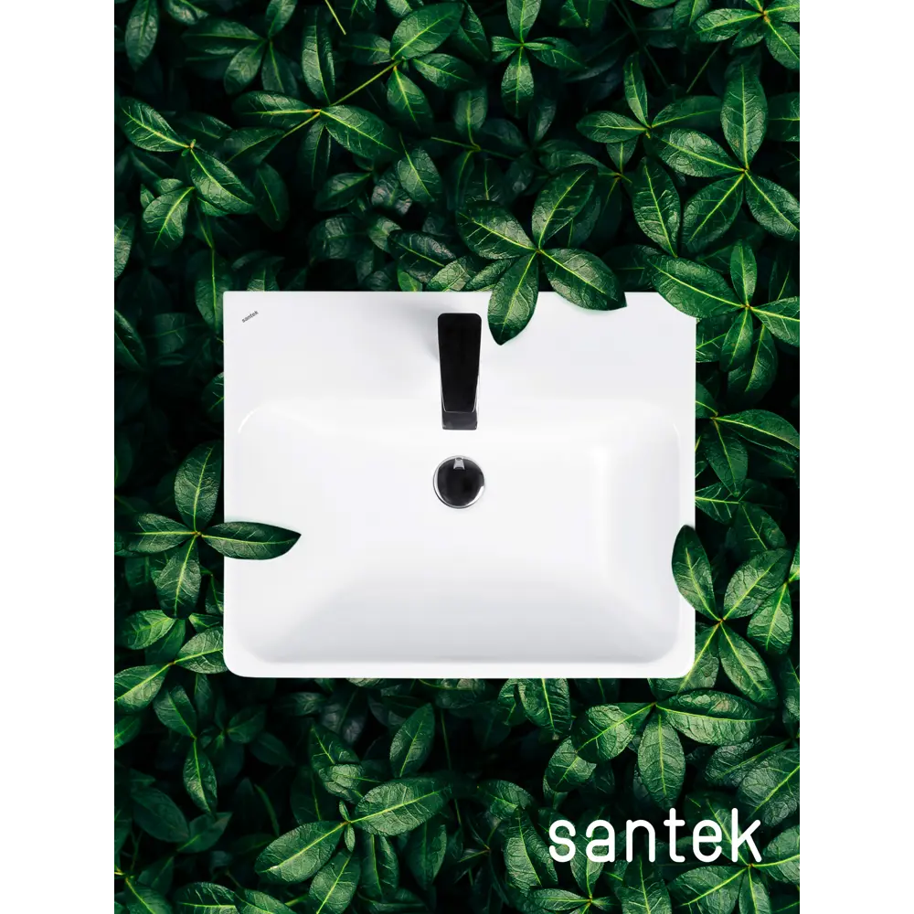 Фото 5 Раковина Santek адриана 1WH501620 550см цвет белый Фото 5 Раковина Santek адриана 1WH501620 550см цвет белый