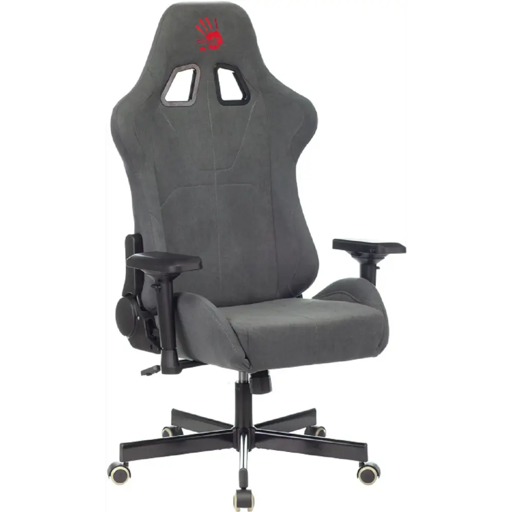 Фото 3 Кресло игровое A4tech Bloody GC-740 51x112x87 см ткань цвет серый Фото 3 Кресло игровое A4tech Bloody GC-740 51x112x87 см ткань цвет серый