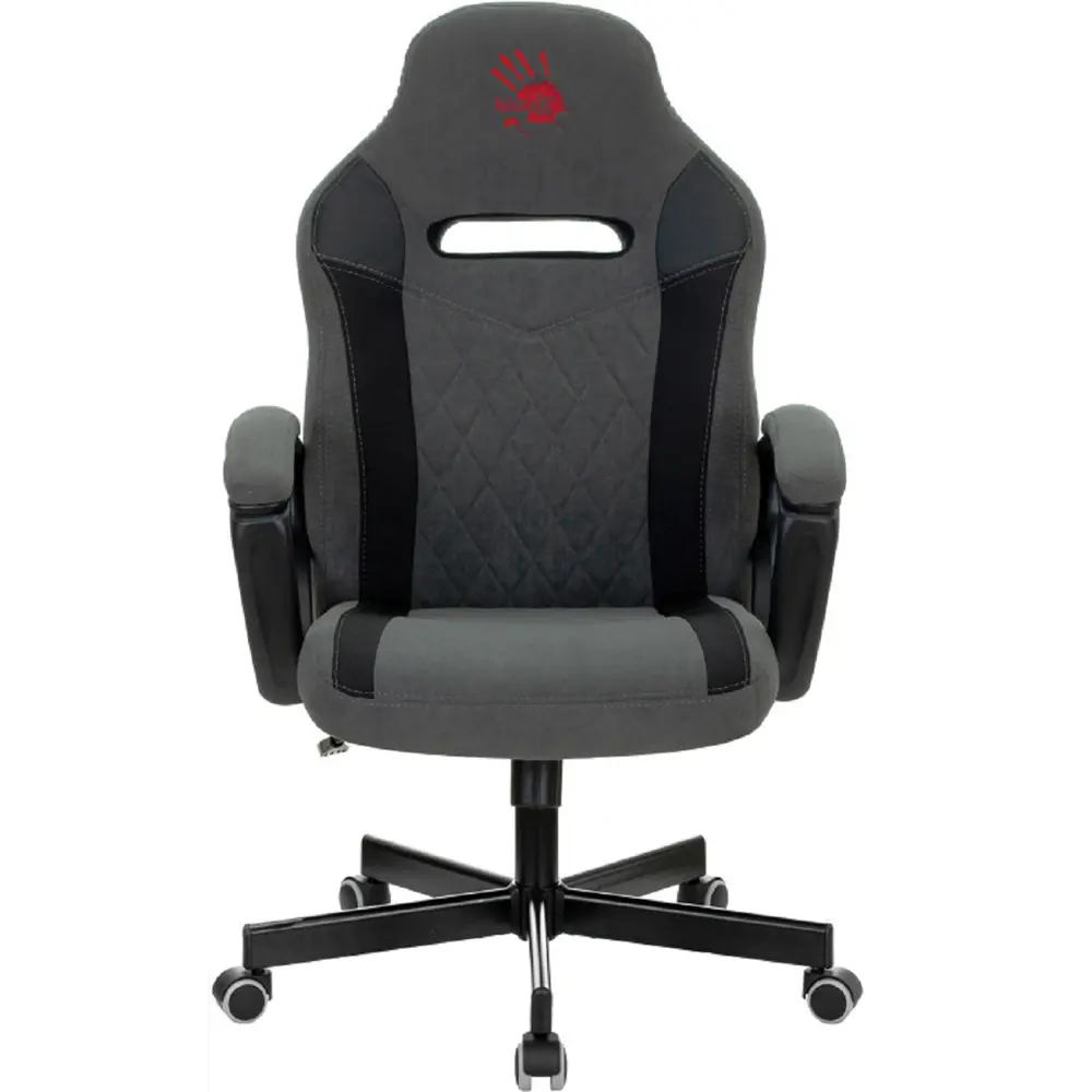 Фото Кресло игровое A4tech GC-110 51x111x82 см ткань цвет серый Фото Кресло игровое A4tech GC-110 51x111x82 см ткань цвет серый