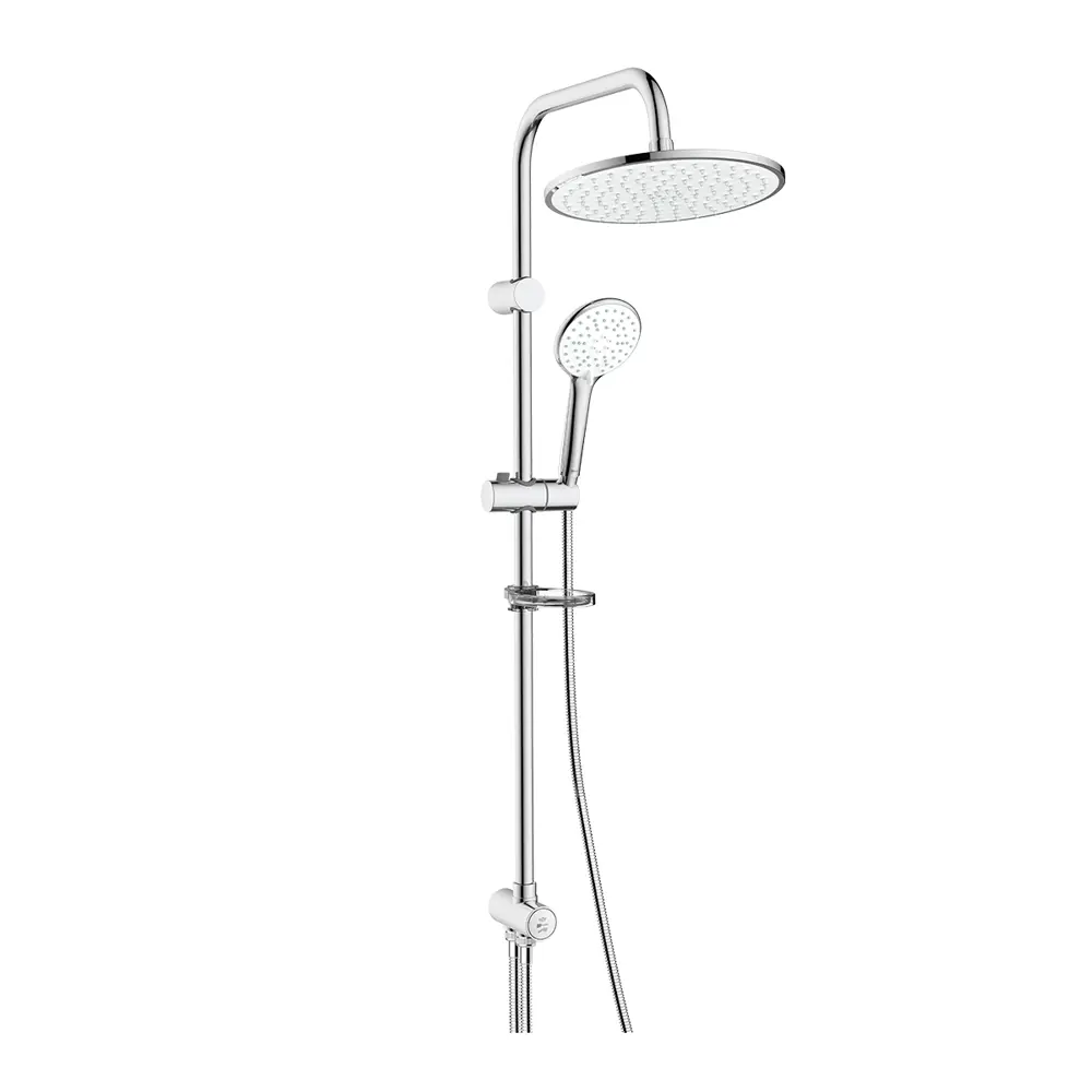 Фото Душевая стойка Lemark LM8809C 1 режимная цвет хром Фото Душевая стойка Lemark LM8809C 1 режимная цвет хром