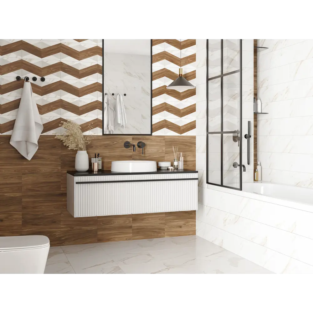 Фото 9 Настенная плитка KREAFORTA Mersey Clctta 20x40 см 1.62 м² матовая цвет бежевый Фото 9 Настенная плитка KREAFORTA Mersey Clctta 20x40 см 1.62 м² матовая цвет бежевый