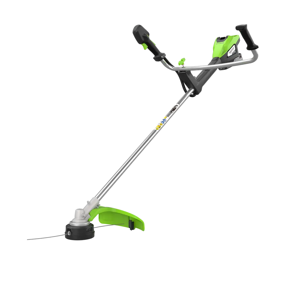 Фото 3 Триммер аккумуляторный бесщёточный Greenworks Tb201h 82 В 1x5 Ач АКБ и ЗУ в комплекте Фото 3 Триммер аккумуляторный бесщёточный Greenworks Tb201h 82 В 1x5 Ач АКБ и ЗУ в комплекте