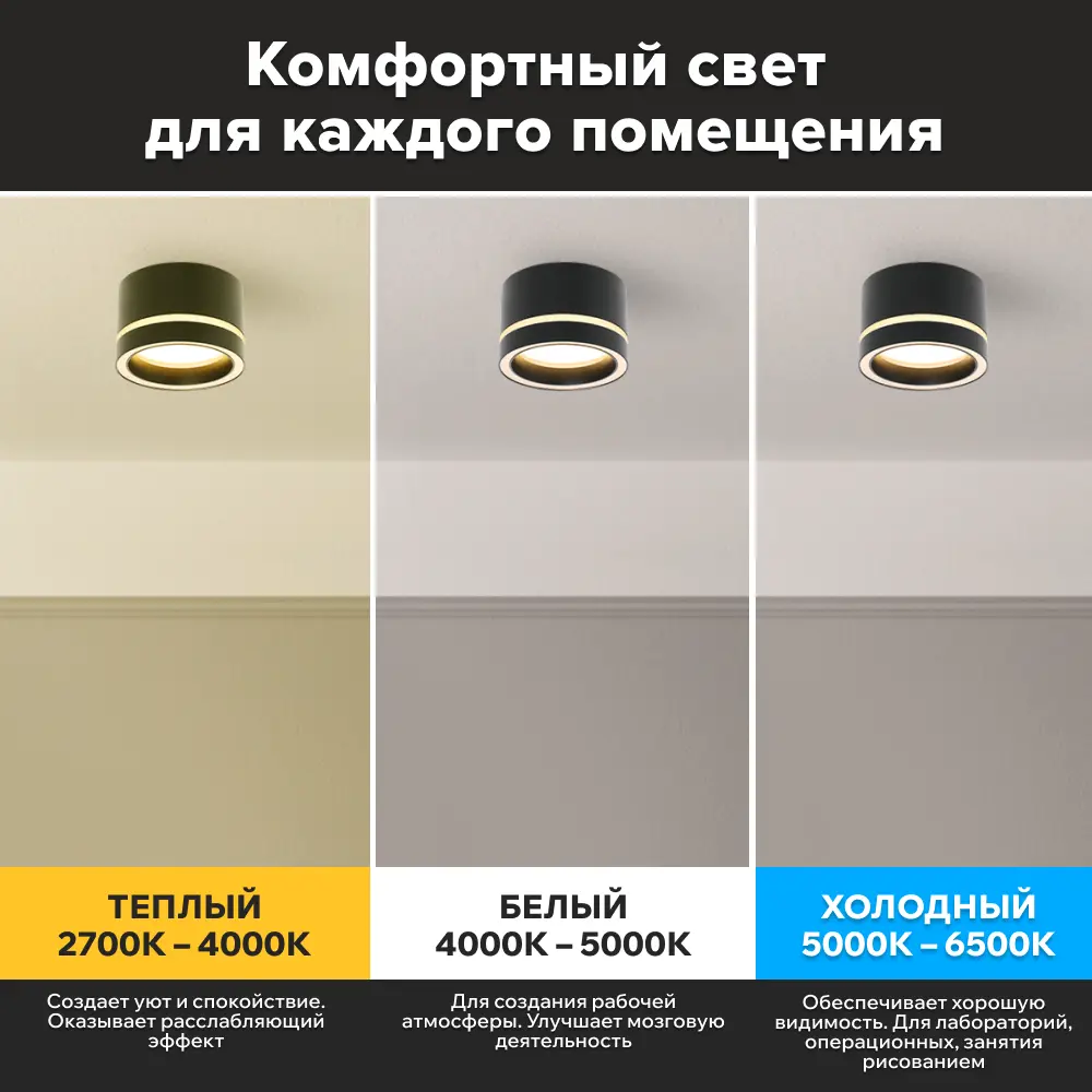 Фото 3 Набор ламп светодиодных Wolta 25W75R8GX53 GX53 175-250 В 8 Вт таблетка матовая 650 Лм холодный белый свет 10 шт Фото 3 Набор ламп светодиодных Wolta 25W75R8GX53 GX53 175-250 В 8 Вт таблетка матовая 650 Лм холодный белый свет 10 шт