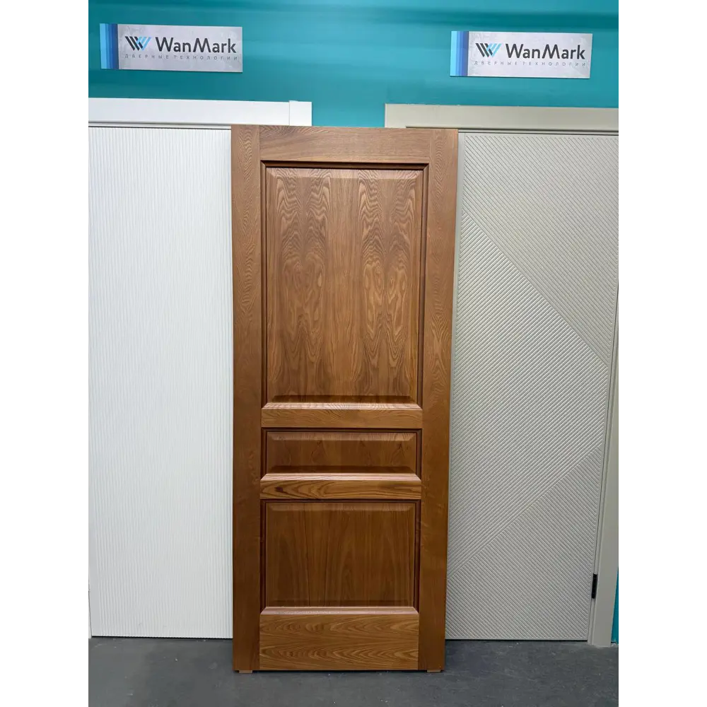 Фото 2 Комплект межкомнатной двери Wanmark Прованс глухая 190x60см цвет дуб кофе с коробом и наличниками Фото 2 Комплект межкомнатной двери Wanmark Прованс глухая 190x60см цвет дуб кофе с коробом и наличниками