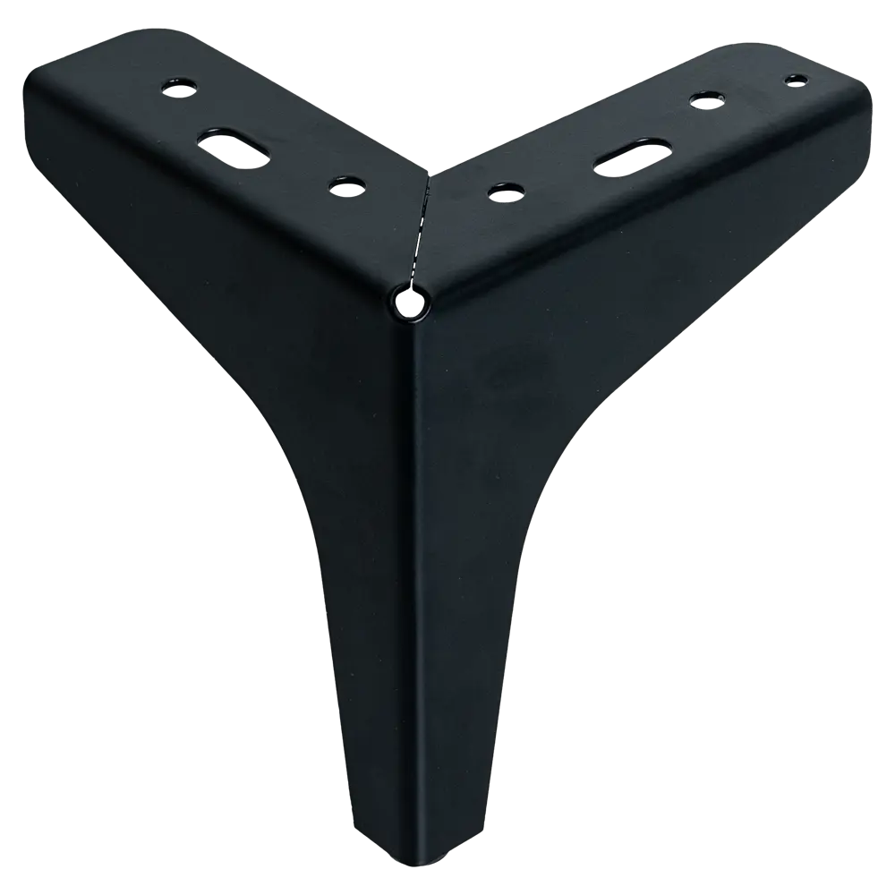 Фото Опора для шкафа высота 130 мм черная