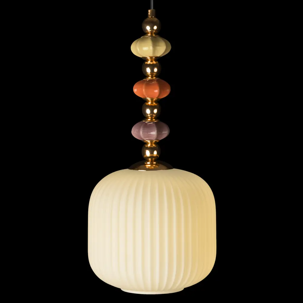 Фото 6 Светильник подвесной Loft it Family 10365-h 1 лампа 2 м² цвет белый/золото Фото 6 Светильник подвесной Loft it Family 10365-h 1 лампа 2 м² цвет белый/золото