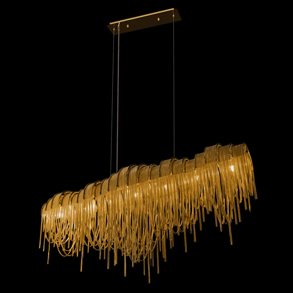 Фото 6 Люстра подвесная Loft it Volver 10404-1150l gd 7 ламп 13 м² цвет золото Фото 6 Люстра подвесная Loft it Volver 10404-1150l gd 7 ламп 13 м² цвет золото