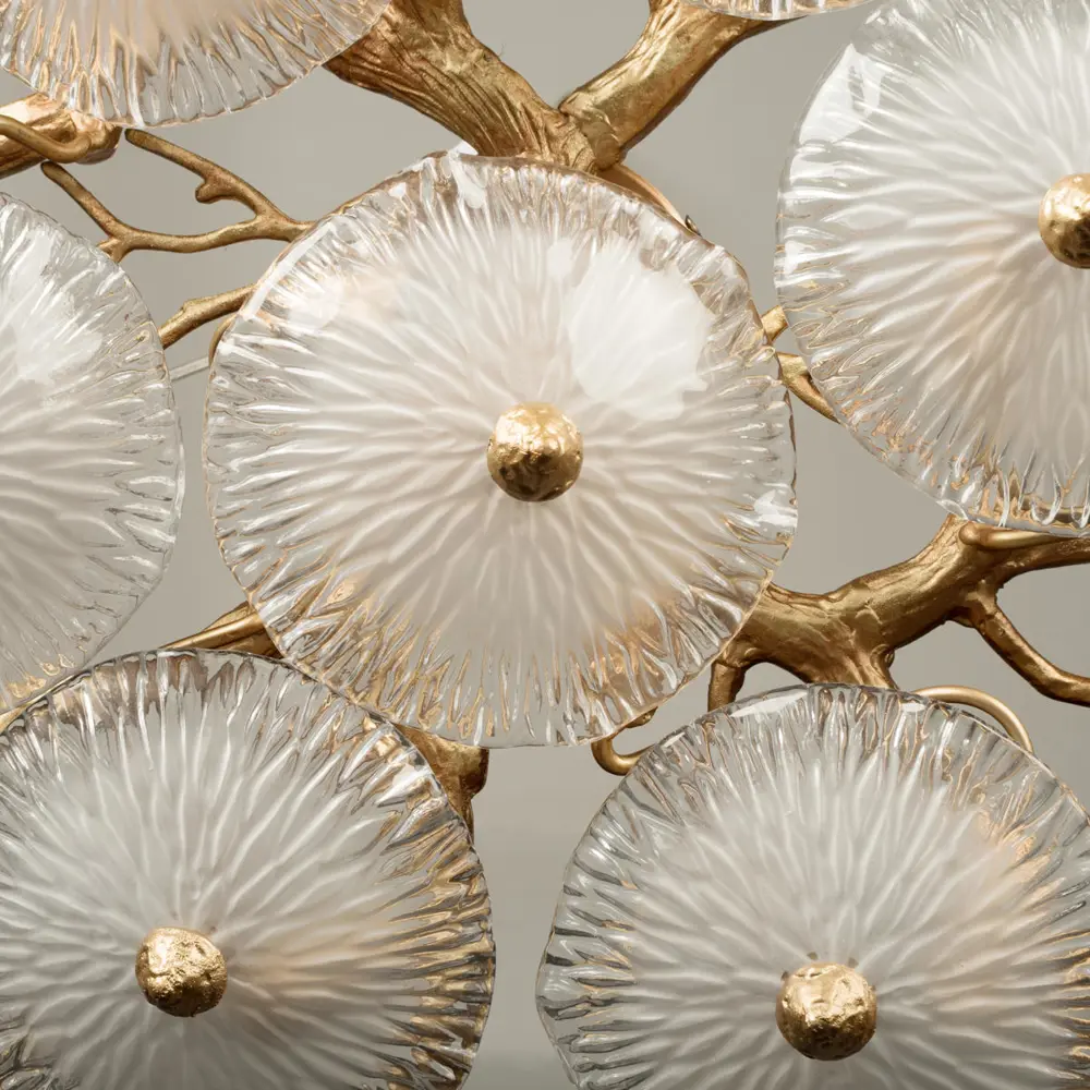 Фото 5 Люстра потолочная Loft it Bloom 10352-1000c ab 18 ламп 26 м² цвет бронза Фото 5 Люстра потолочная Loft it Bloom 10352-1000c ab 18 ламп 26 м² цвет бронза