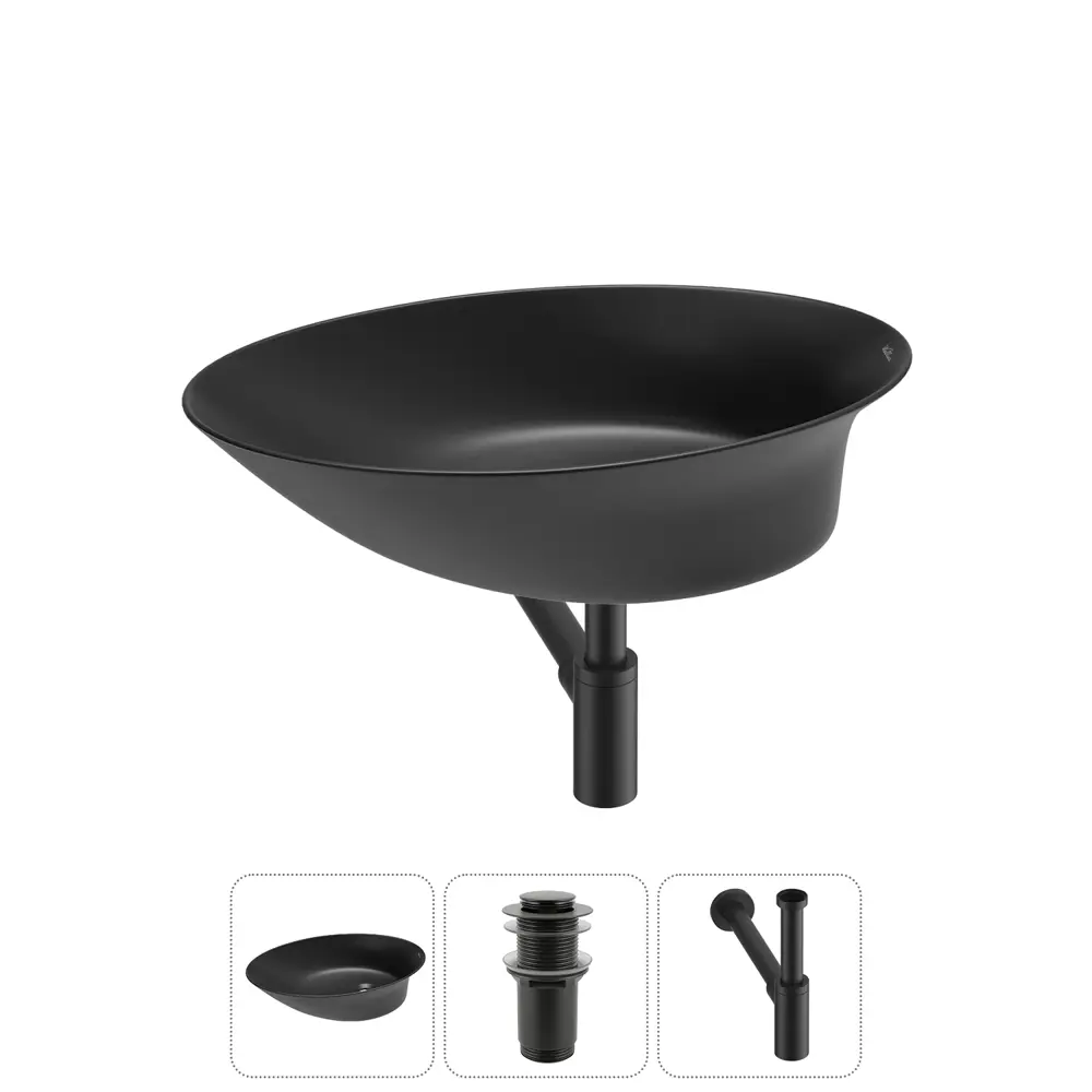 Фото Раковина Wellsee faze moment 20214979R 55см цвет раковина 3 в 1: д/к, сифон Фото Раковина Wellsee faze moment 20214979R 55см цвет раковина 3 в 1: д/к, сифон