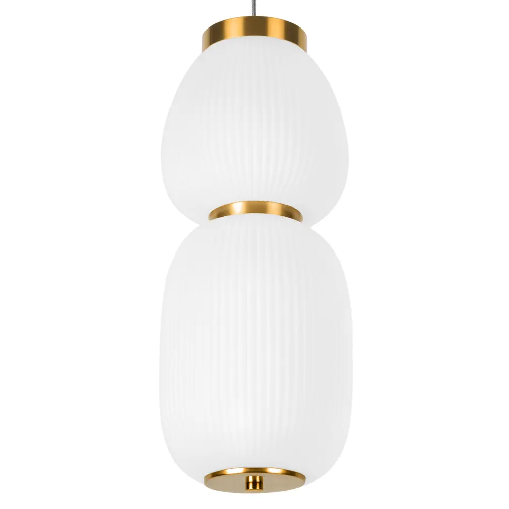 Фото 7 Светильник подвесной светодиодный Loft It Duff 10422-a 9 м² нейтральный белый свет цвет белый/бронза Фото 7 Светильник подвесной светодиодный Loft It Duff 10422-a 9 м² нейтральный белый свет цвет белый/бронза