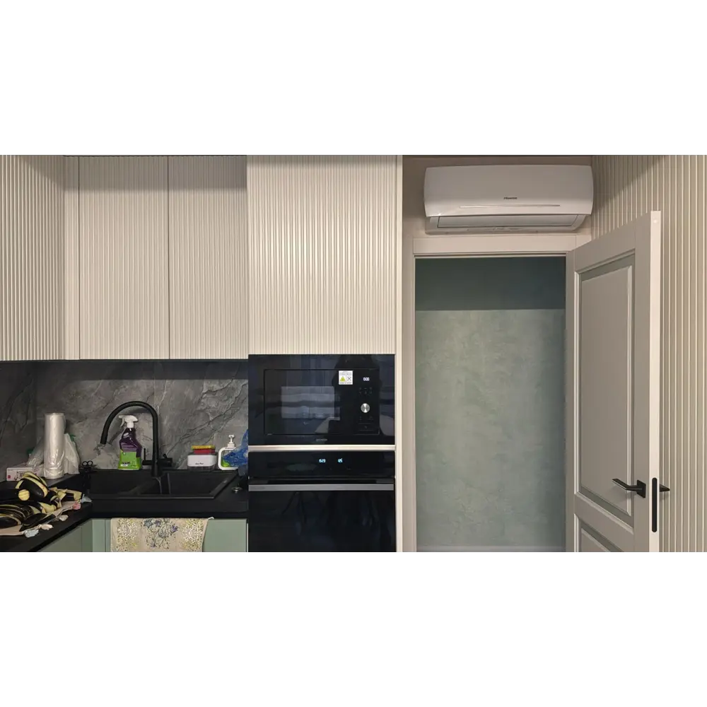 Фото 6 Акустическая декоративная панель Wood app Classic белое дерево на сером фетре 2780x600x22мм 1.66м² Фото 6 Акустическая декоративная панель Wood app Classic белое дерево на сером фетре 2780x600x22мм 1.66м²