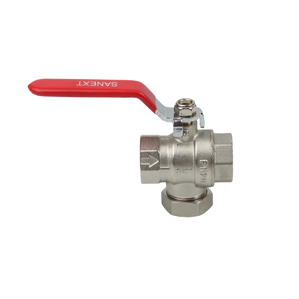 Фото 3 Кран шаровой прямой Sanext 8768 DN20 PN40 3/4" ВР латунь ручка рычаг Фото 3 Кран шаровой прямой Sanext 8768 DN20 PN40 3/4" ВР латунь ручка рычаг