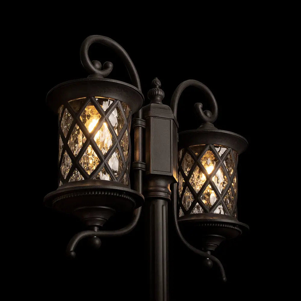 Фото 6 Фонарный столб уличный Loft it Bergamo Lf_100018_2300 100 Вт 230 см IP55 цвет черный