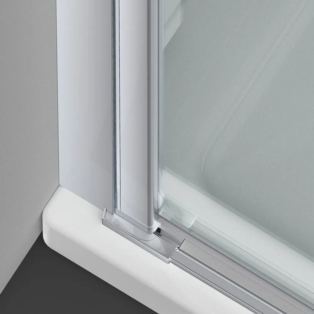 Фото 6 Душевая дверь Vincea Alpha VDP-3AL100MT 100x195 см цвет хром, стекло текстурное Фото 6 Душевая дверь Vincea Alpha VDP-3AL100MT 100x195 см цвет хром, стекло текстурное