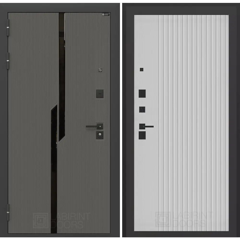 Фото Входная дверь Лабиринт Карбон П29 левый 205x88см цвет лофт графит/белый софт рельеф Фото Входная дверь Лабиринт Карбон П29 левый 205x88см цвет лофт графит/белый софт рельеф