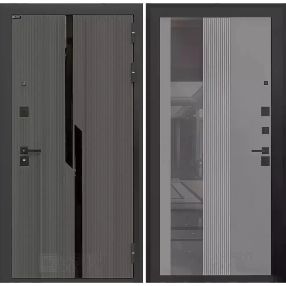 Фото Входная дверь Лабиринт Карбон П32 правый 205x96см цвет лофт графит/серый софт рельеф Фото Входная дверь Лабиринт Карбон П32 правый 205x96см цвет лофт графит/серый софт рельеф